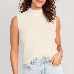 Old Navy Mock neck sleeveless sweater